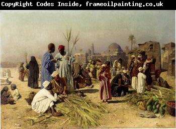 unknow artist Arab or Arabic people and life. Orientalism oil paintings  383